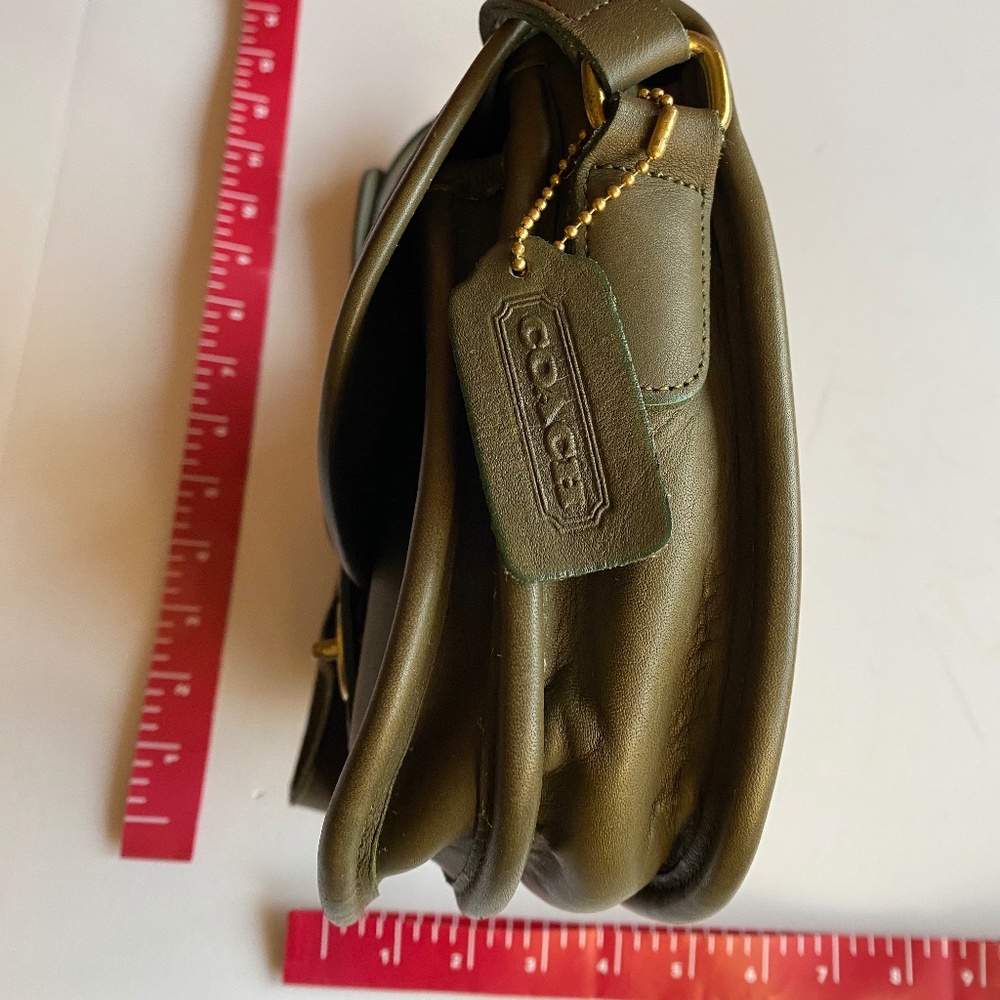 Coach Vintage Prairie 9954 Olive Green Crossbody/Shoulder Bag - Picture 3 of 6